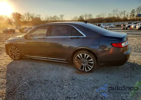 2018 Lincoln Continental Reserve z USA, uszkodzony, nr VIN 1LN6L9RP9J5603728